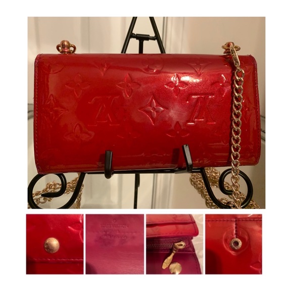 **NOT FOR SALE**Louis Vuitton Rare Dark Pink Sarah - Picture 8 of 8